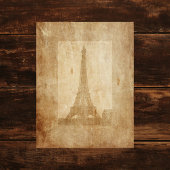 ヴィンテージエッフェルタワー写真スクラップブック紙