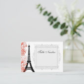 ヴィンテージエッフェルタワー座席表 プレイスカード (スタンド正面)