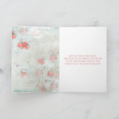 ヴィンテージエッフェルタワー，サンタ，パリクリスマス シーズンカード (内部)