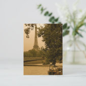 ヴィンテージエッフェルタワー ポストカード (スタンド正面)