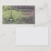 ヴィンテージエッフェルタワー 名刺 (正面/裏面)