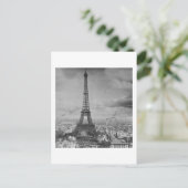 ヴィンテージエッフェルトワーパリフランス1889 ポストカード (スタンド正面)