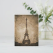 ヴィンテージエッフェル塔 ポストカード (スタンド正面)