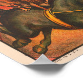 ヴィンテージエディ・ブラザーズ・サーカス・ポスター ポスター (角)