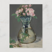 ヴィンテージエドアードマネットモスバラインの花瓶 ポストカード (正面)