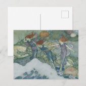 ヴィンテージエドムンドダラックザテンプエストメルメイド ポストカード (正面/裏面)