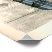 ヴィンテージエドワルドファッションポスター ポスター (角)