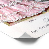 ヴィンテージエドワーディアンアーリーサマードレスポスター ポスター (角)