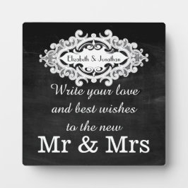 ヴィンテージエドワーディアンゲストブックサイン フォトプラーク