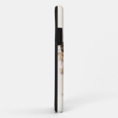 ヴィンテージエドワーディアンレディキツネファッションイラストレーション Case-Mate iPhoneケース (裏面/右)