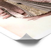 ヴィンテージエドワーディアンレディファッションイラストレーション ポスター (角)