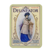 ヴィンテージエドワーディアン誌の表紙 マグネット (縦)