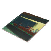 ヴィンテージエドワードホッパーナイトワックスダイナーポスター タイル (側面)