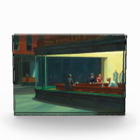 ヴィンテージエドワードホッパーナイトワックスダイナーポスター