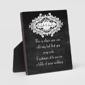 ヴィンテージエドワ結婚ルド フォトプラーク (正面)