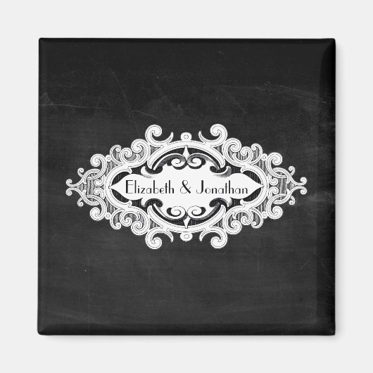 ヴィンテージエドワ結婚ルド マグネット (正面)