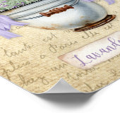 ヴィンテージエナメルポットラベフランスのンダー ポスター (角)