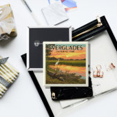 ヴィンテージエバーグレーズ国立公園 缶バッジ