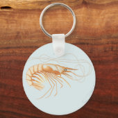 ヴィンテージエビ解剖学、海洋生物海動物 キーホルダー (裏面)