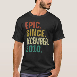 ヴィンテージエピック2010年12月11誕生日Re Tシャツ