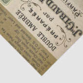 ヴィンテージエフェメラの蛾とフローラの分離 薄葉紙 (詳細)