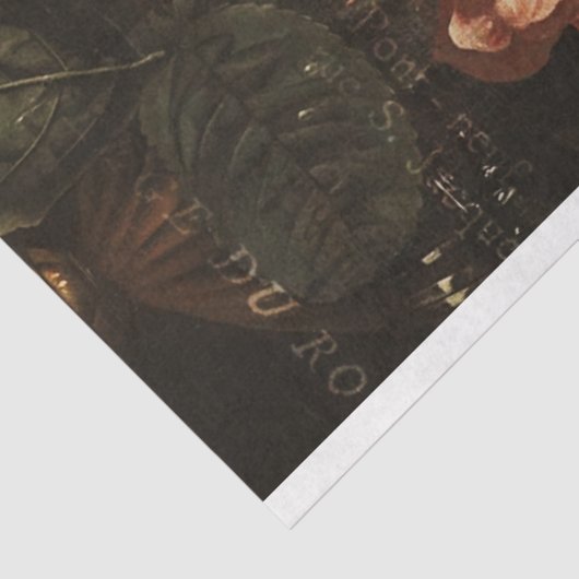 ヴィンテージエフェメラデクページアンティークフローラ 薄葉紙 (詳細)