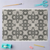 ヴィンテージエフェメラデクページパターンイラストレーション 薄葉紙 (クラフト)