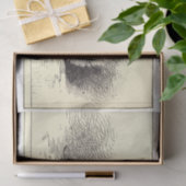 ヴィンテージエフェメラデコップクイーンズポメラニア犬犬 薄葉紙 (ギフト)