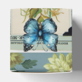 ヴィンテージエフェメラ花デザイン フェイバーボックス (上部)