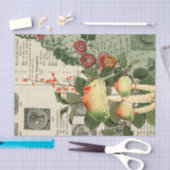 ヴィンテージエフェメラ 薄葉紙 (クラフト)