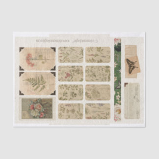 ヴィンテージエフェメラNo.2ティッシュペーパー 薄葉紙