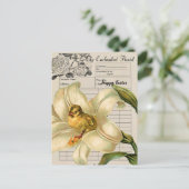 ヴィンテージエフエマコラージイースターポストカード ポストカード (スタンド正面)