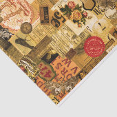 ヴィンテージエフエマコラージクラフトティッシュペーパー 薄葉紙 (詳細)