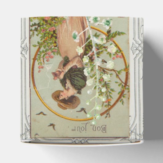 ヴィンテージエフエマコラージュデザイン フェイバーボックス (上部)