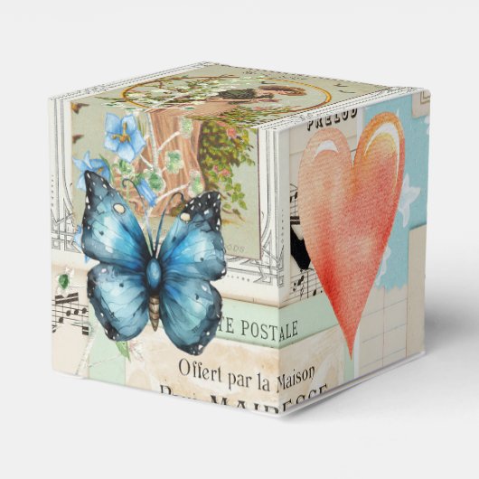 ヴィンテージエフエマコラージュデザイン フェイバーボックス (裏面サイド)