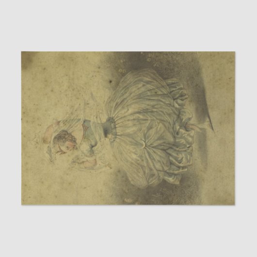 ヴィンテージエフエマダンサー 薄葉紙 (正面)