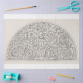 ヴィンテージエフエマデクページアンティークイラストレーション 薄葉紙 (クラフト)