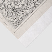 ヴィンテージエフエマデクページアンティークイラストレーション 薄葉紙 (詳細)