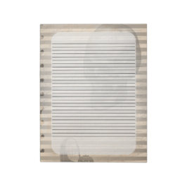 ヴィンテージエフエマハロウィーンスカル幽霊 ノートパッド