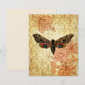 ヴィンテージエフエマモス&フラワースクレーブック紙 (正面/裏面)