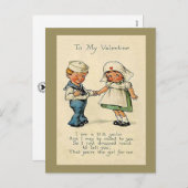 ヴィンテージエフエマヴァレンティーンズデイセーラー シーズンポストカード (正面/裏面)