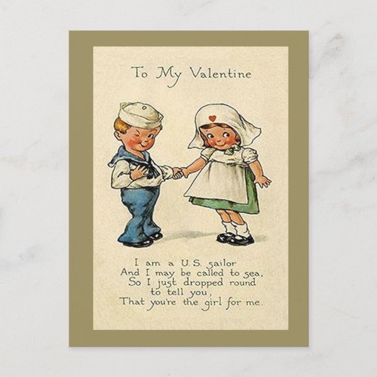 ヴィンテージエフエマヴァレンティーンズデイセーラー シーズンポストカード (正面)