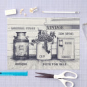 ヴィンテージエフエマ素朴ラカントリージャグ 薄葉紙 (クラフト)