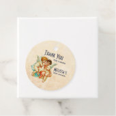 ヴィンテージエフエメラエンジェルチャルーブベビーシャワー フェイバータグ (インサイチュ)