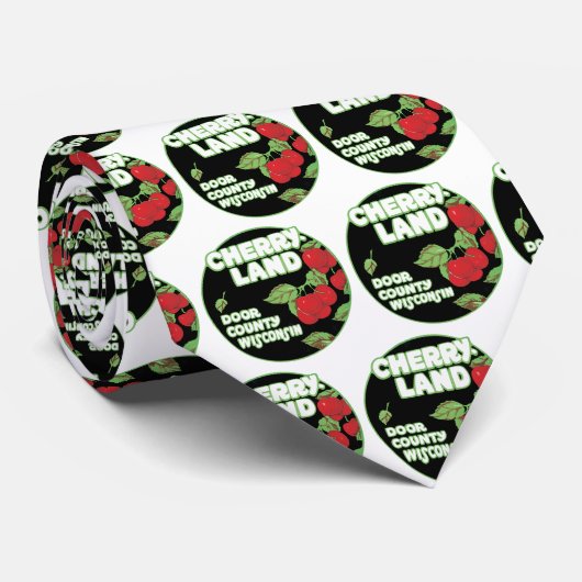 ヴィンテージエフエメラシェリーランドドアカウンティウィスコンシン ネクタイ (ロール)