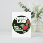 ヴィンテージエフエメラシェリーランドドアカウンティウィスコンシン ポストカード (スタンド正面)