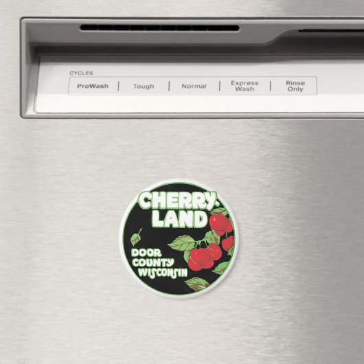 ヴィンテージエフエメラシェリーランドドアカウンティウィスコンシン マグネット (インサイチュ (食洗機))