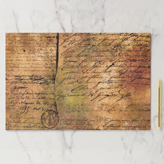 ヴィンテージエフエメラティアウェイランチョンマット ペーパーパッド (インサイチュ)