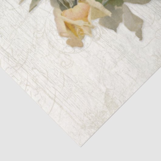 ヴィンテージエフエメラバードボタニカルフローラの分離 薄葉紙 (詳細)