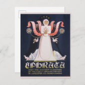 ヴィンテージエプラタペンシルバニアクロースター ポストカード (正面/裏面)